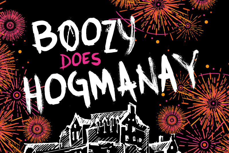 Boozy does Hogmanay